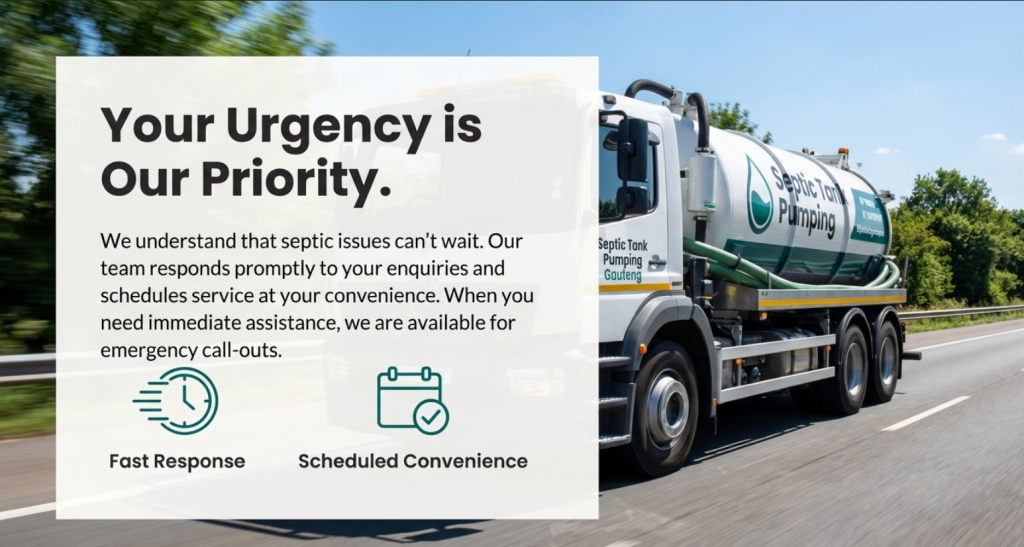 Septic Tank Pumping in Gauteng