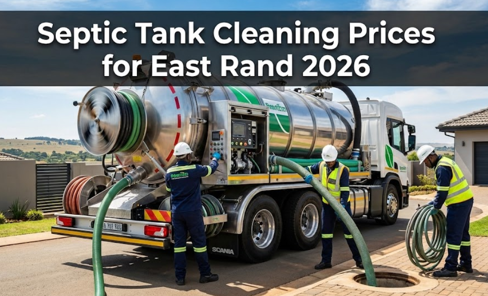 Septic Tank Cleaning Prices for East Rand 2026