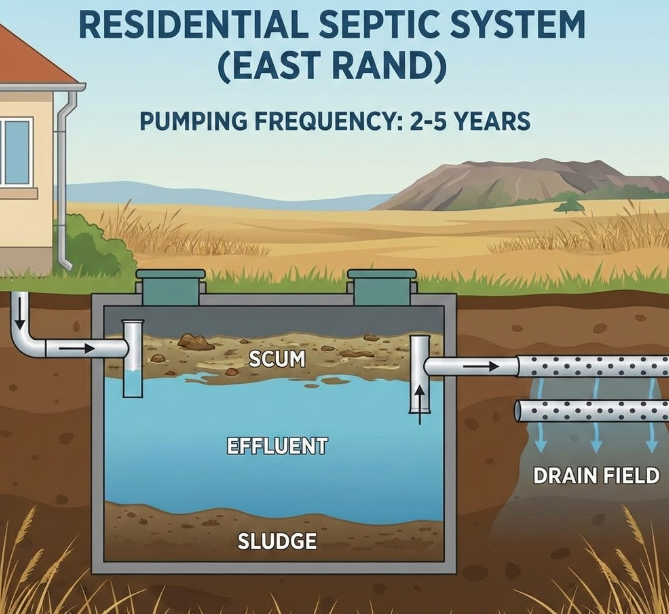 How Often to Pump Septic Tank: East Rand Guidance