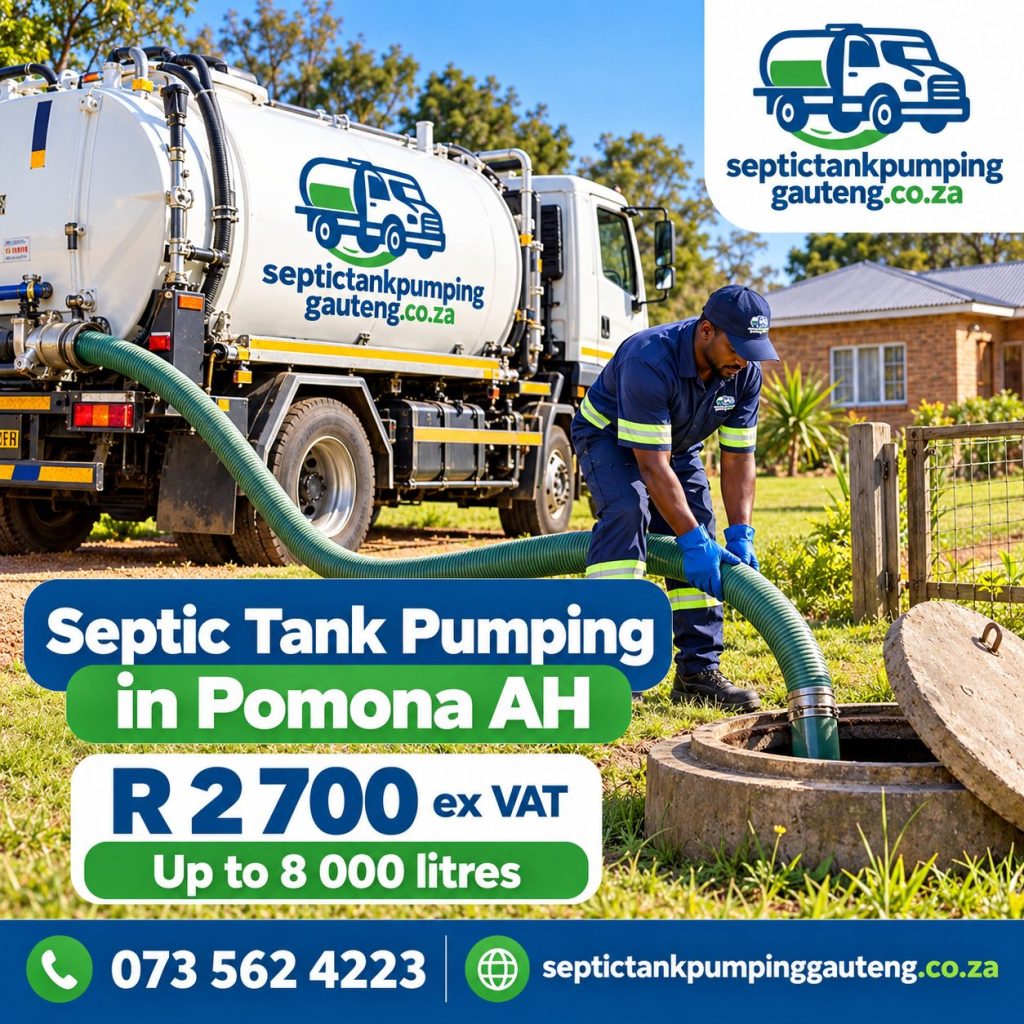 Septic Tank Pumping in Pomona AH